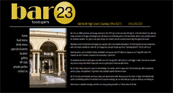 Desktop Screenshot of bar23.net